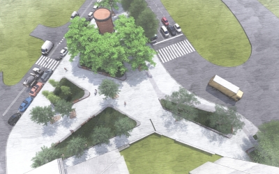 La futura plaça de la Concòrdia | cedida